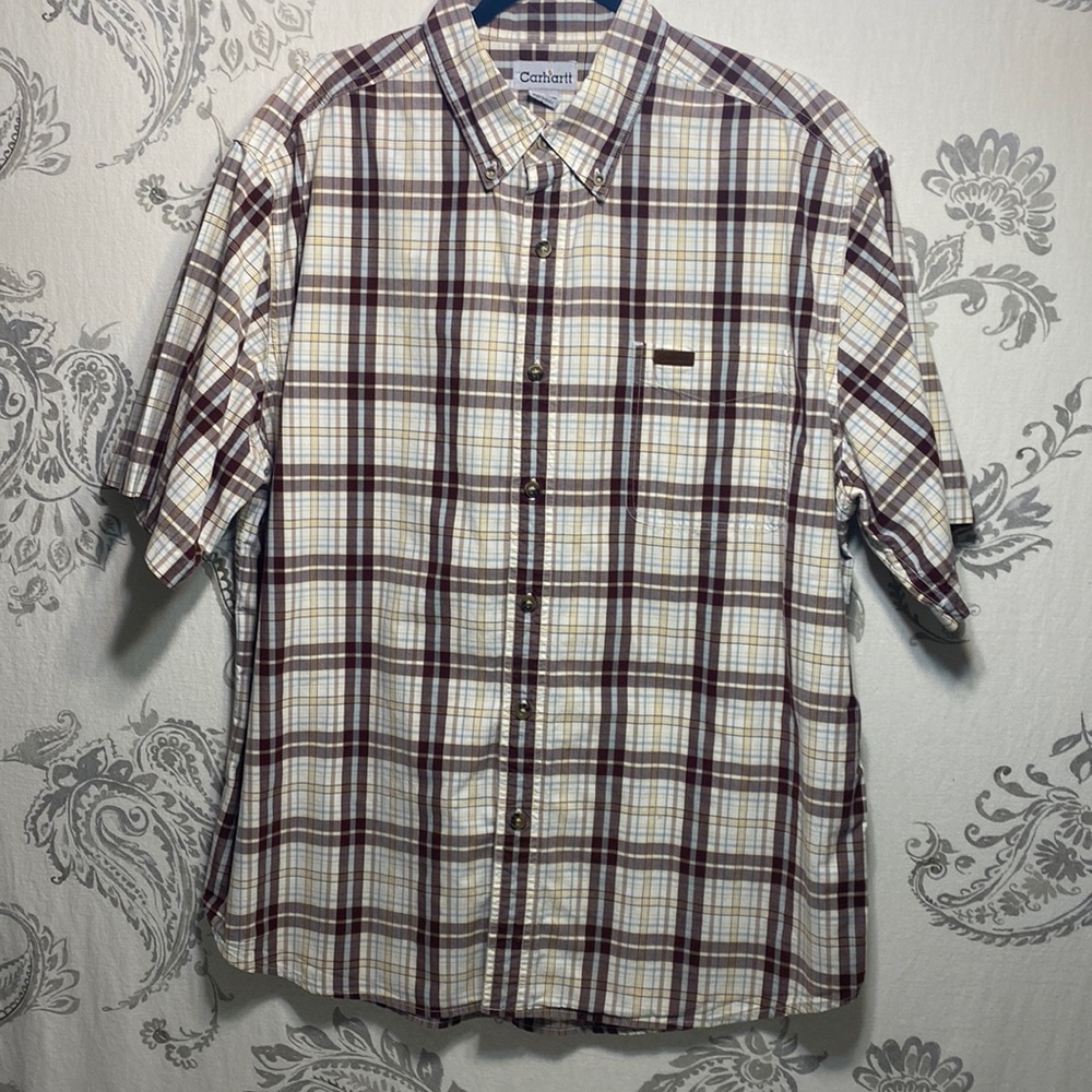 Carhartt short sleeve shirt men’s Xl